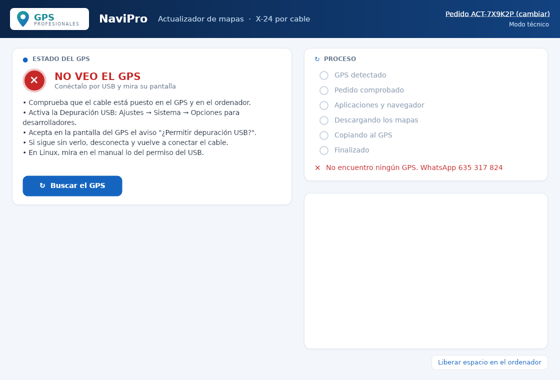 Cuando no ve el navegador: te dice qué mirar
